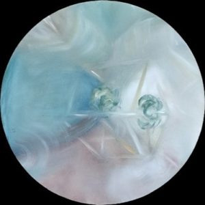 Pearl on canvas board